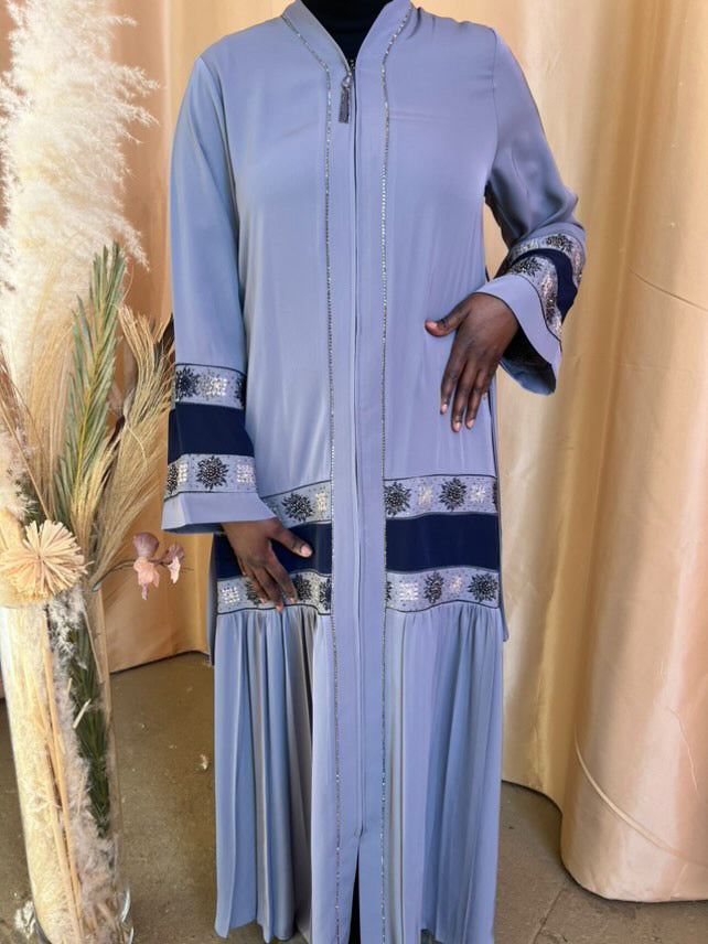 Zip Down Abaya
